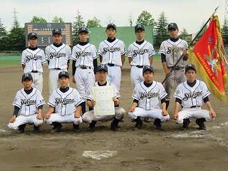 軟式野球優勝　鹿野中